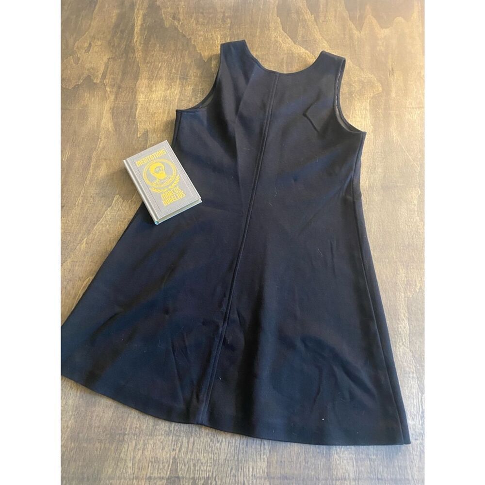Classic Black A-Line Sleeveless Dress